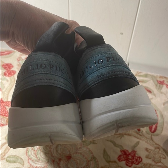 Emilio Pucci Dubai City Up Ruffle Up Multicolor Sneakers 36 Modern Design - Picture 5 of 15